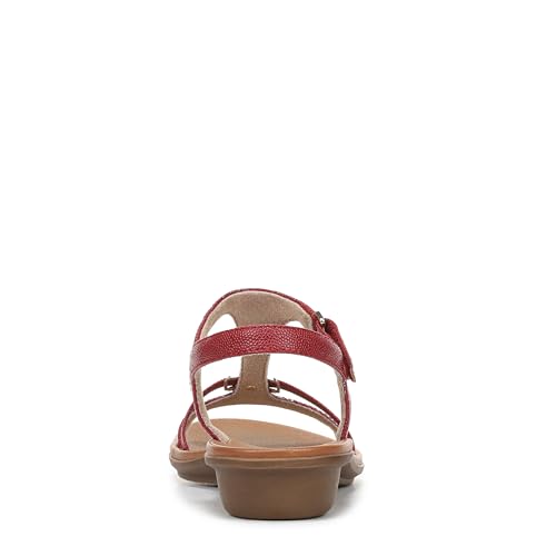 Naturalizer Women's Sofia Sandal Red Pebbled 9 M by Naturalizer - Used condition - Image 3