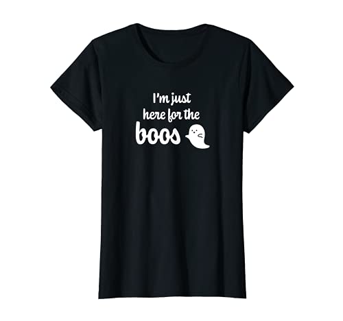 I m Just Here for the Boos Women s Halloween Tee