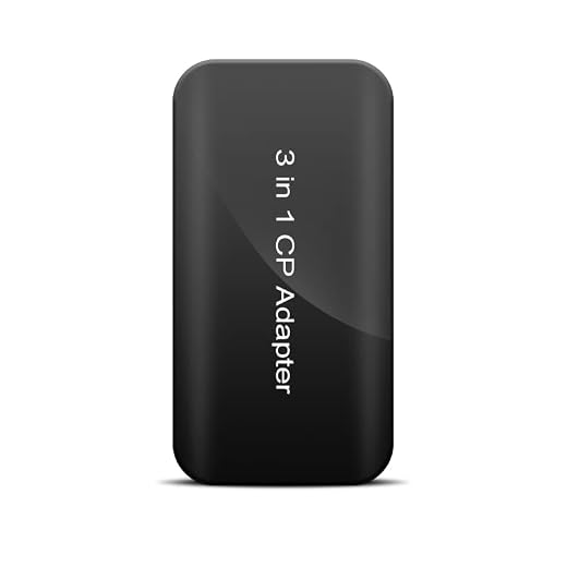 ushilife 3 i 1 CP Adapte for Wireless CarPlay & Android Auto Adapter Android 11 Kompatibel med OEM/Fabriksbilen har CarPlay Support Navigation Calls Messages Siri Online Update