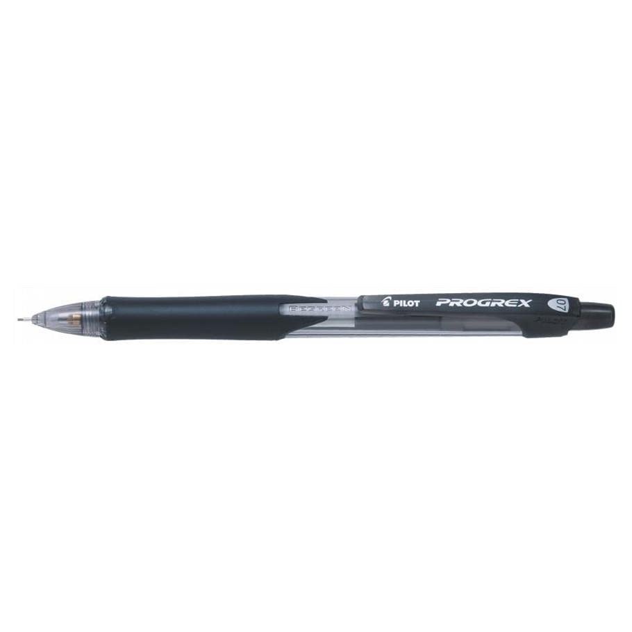 Pilot Progrex Begreen Mechanical Pencil, Eco-Friendly, 0.7 mm, Pack of 10, Black