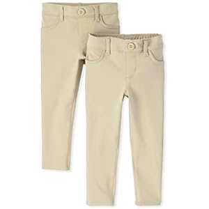 The Children’s Place Baby Toddler Girls Ponte Knit Pull on Jeggings