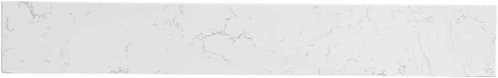 Elegant Decor Napoli 30" Engineered Stone Backsplash in Calcatta White