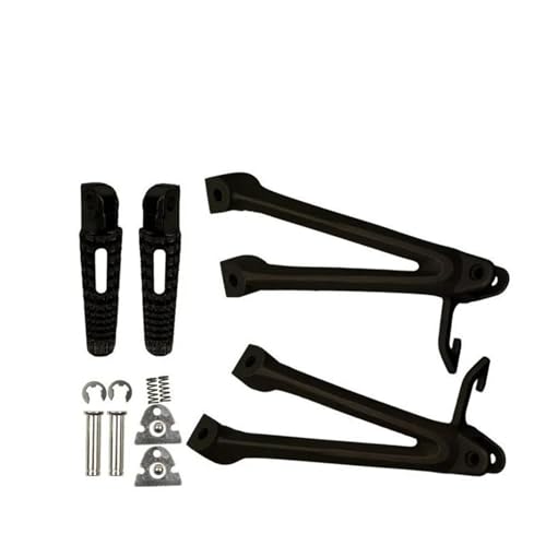 Repose-pieds moto Suzuki GSXR600 GSXR750 2006 2007 pédales arrière alu et support de montage