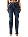 True Religion Women's Becca Mid Rise Bootcut Crystal Flap - Single Needle Stitching Body Rinse Jeans Pant - in Size 34