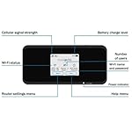 5G Mobile Portable WiFi | Verizon Wireless Jetpack Inseego MiFi M2100 | Free VPN Mobile Hotspot for Travel | Unlocked Globally | Speed Up to 2,7 Gbps | Use 8 hrs | EVDO-LINK Bundle - Verizon Sim Card - Image 3