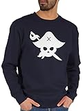✔️ UNSER PULLOVER : Sweatshirt ohne Kapuze , ein schicker Crew-Neck Sweater für Damen und für Herren macht überall eine gute Figur; ob im Training als Laufpullover zum Joggen, pflegeleichter Arbeitspullover oder kuschelig als Pulli mit Print zum Fußball gucken ganz cozy auf der Couch.