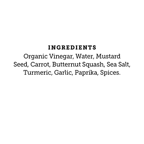True Made Foods Ball Park Hot Dog Yellow Mustard, Keto, Whole 30, Vegan (12oz, 2 Pack)