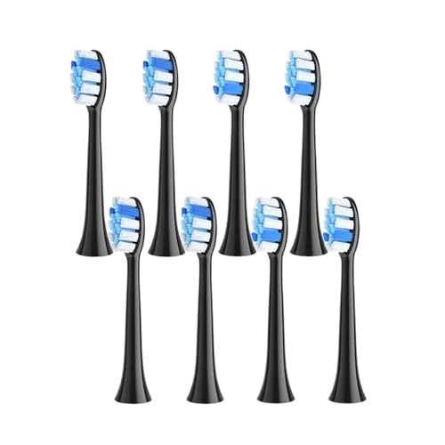 �CFairywill �ɑΉ��AP11 T9 P80 �d�����u���V�w�b�h(BLACK 8pcs)