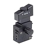  Auslöseschalter FA2-6 / IBEK Elektrische Bohrmaschine Hammer 250 V / 4 A / 6 A Werkzeug Drucktastenschalter Leistungsdrehzahl