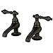Kingston Brass KS3205AL Restoration Basin Tap Faucet, Oil Rubbed Bronze
