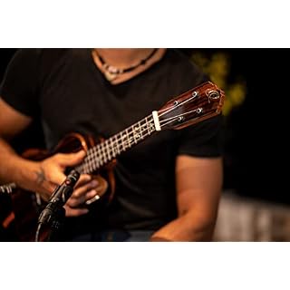 Ukulélé Concert électro-acoustique Ortega Guitars – Série Elite – housse incluse – Solid Ebony (RUET-EB) - Les Beatles, Paul McCartney, John Lennon, RIngo Starr, George Harrison Ukulélé Concert électro-acoustique Ortega Guitars - Série Elite - housse incluse - Solid Ebony (RUET-EB) – Image 3