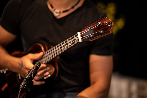 Ukulélé Concert électro-acoustique Ortega Guitars – Série Elite – housse incluse – Solid Ebony (RUET-EB) - Les Beatles, Paul McCartney, John Lennon, RIngo Starr, George Harrison Ukulélé Concert électro-acoustique Ortega Guitars - Série Elite - housse incluse - Solid Ebony (RUET-EB) – Image 4