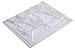 Produktbild Rayher 36105000 Gießform Hasenfamilie, Beton Gießform, ideal zum Ausgießen mit Kreativ-Beton, Raysin-Gießpulver, Wachs oder Seife, Osterdekoration