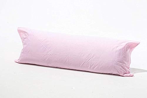 Sleep&Snuggle Long Bolster Pillowcase to Fit Double 54/ 135cm Body Pillow Neck Support Pregnancy Maternity Orthopaedic Support Comfort and Soft Case