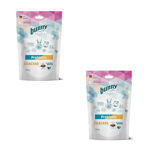 Bunny Prebiotic Cracker | Paquete doble | 2 x 100 g | Complemento...