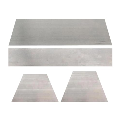 JicSuXi Juego de 4 Piezas para Carrocería, Relleno Metálico, Masilla Y Placas de Acero, Ergonómico Y Reutilizable, Ideal para Reparación de Automóviles, 4 Piezas