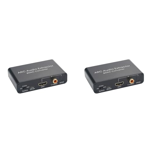 Adaptateur Audio Extractor Arc vers analogique SPDIF Coaxial et Jack 3.5mm 192KHz par 2