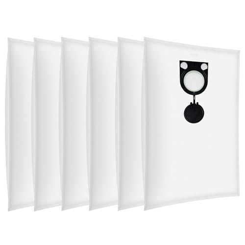 6 Sacchetti per aspirapolvere Bosch GAS 25 L SFC Professional/GAS 50 VPE, pezzi di ricambio 2605411167