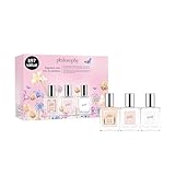 philosophy amazing grace perfume trio gift set- clean & floral women's perfume - with notes of bergamot, muguet & musk - long lasting fragrance