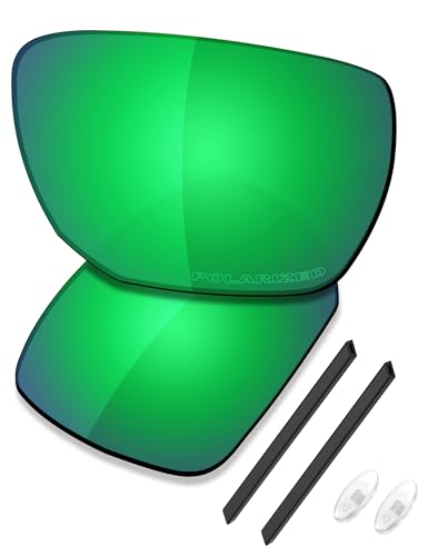 Image of SAUCER Premium Replacement Lenses & Rubber Kits for Oakley Ejector OO4142 | UV400 Protection, Anti-Scratch, Precise Fit