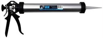 OX Group Pro Sausage Caulking Gun - 600ml, Metalic
