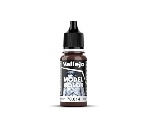 Farbe Vallejo Model Color 70814 Burnt Red (17ml)