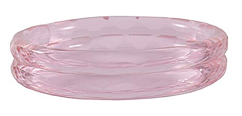 Image of NMII Traditional Glass With Diamond Cutting Pattern Glossy Finished Stylish Kada Set For Women And Girls | Crystal Glass Kada Bangles Set For Wedding, Festive