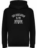 Siva Kaneswaran Is My Boyfriend Sweat � capuche unisexe, Noir , L