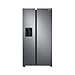 Produktbild Samsung RS6GA8521S9/EG Side-by-Side Kühlschrank, 178 cm, 634 , Wasser- und Eisspender, Wassertank 4,5  Inhalt, Platzsparender In-Door Icemaker, Space Max, Twin Cooling+, Edelstahl Look