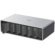 Lexar Professional Workflow Docking Station with 6 Customizable Bays with Thunderbolt 4 Connectivity