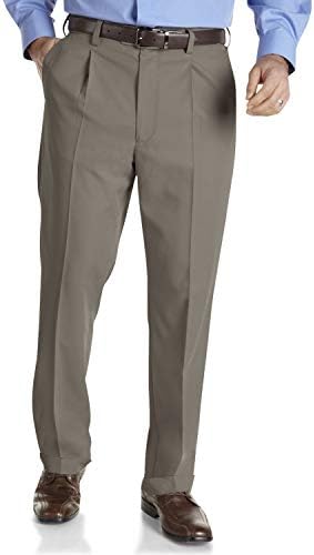 Gold Series by DXL Big and Tall Continuous Comfort Sorbtek Pleated Pants