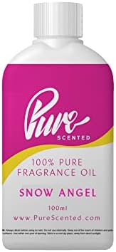 Snow Angel Fragrance Oil - 100ml Suitable for Candles, Wax Melts, Cosmetics, Diffusers, Soap