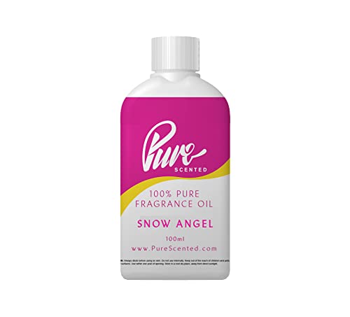 Snow Angel Fragrance Oil - 100ml Suitable for Candles, Wax Melts, Cosmetics, Diffusers, Soap