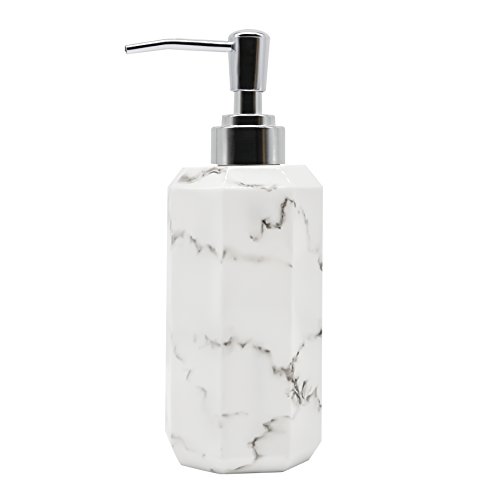 YangShiMoeed 15 oz Simple Soap&Lotion Dispenser,Marble Model(1)