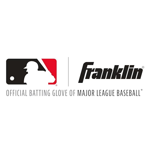 Franklin Sports Digitek Baseball Batting Gloves Pair - White/White - Adult Large by Franklin Sports - Image 5