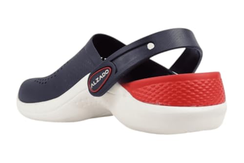 Image of ALZADO Mens Clogs | Lightweight, Comfortable, Slip-On Footwear for Casual Wear, Outdoor & Travel