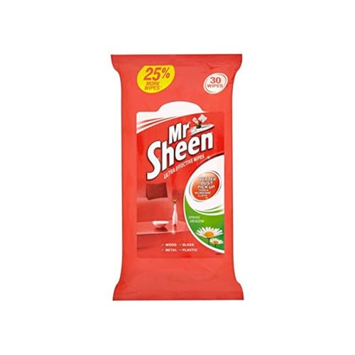 Mr. Sheen Furniture Wipes - Spring Fresh - Multiple Surface Wipes, 30 per pack