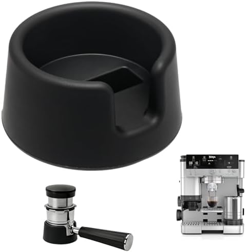 Silicone Coffee Tamper Base for Ninja Luxe Cafe Espresso Machine ES601 - Portafilter Holder for Ninja Luxe Cafe Accessories Tamping Station for Ninja Luxe Cafe ES601 ES701