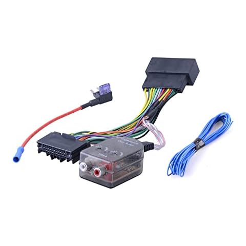 Mallofusa Add A Subwoofer Amplifier W/Amp Plug & Play Wire Harness Compatible for Ford F-150 Escape Edge Mustang Fusion 2011-2020 Factory Radio Cover