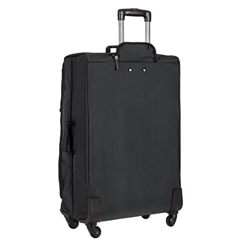 Bric's 30" Checked Luggage - Spinner-Style Suitcase for Women and Men - Sienna Collection - Black2