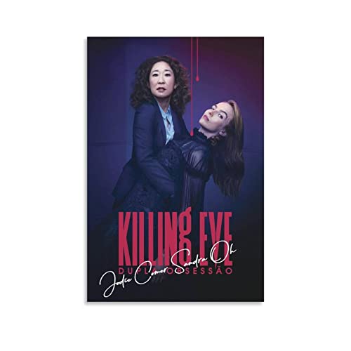 Toile Jodie Comer Sandra Oh une oeuvre élégante pour votre intérieur