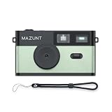 MAZUNT Retro Digitalkamera, 12 MP, bildschirmfreie Vintage-Kamera mit 4 Filtern, Einwegkamera-Ersatz, inkl. 8 GB SD-Karte für tausende Fotos, Mint
