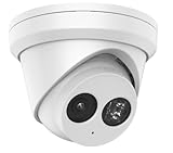 DS-2CD2343G2-I 4MP AcuSense Fixed Turret Dome POE IP Camera, Human & Vehicle Detection, 2.8mm Wide Angle Lens, 100ft IR Distance, 120dB True WDR, IP67 Outdoor, H.256+, Compatible with Ⲏіk-Connect