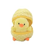 Made By Aliens Easter Stuffed Animal - 6 inch - Surprise Zip up Egg Hideaway Springtime Inspired Plush Toy Gift for Kids, Boys and Girls - Easter Mother's Day Birthday (Chick-Egg)