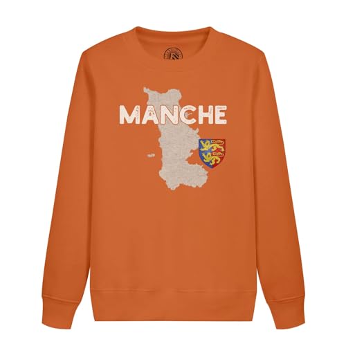 Sweatshirt enfant design Normandie édition rare carte ancienne 50