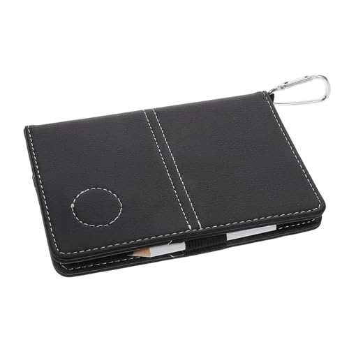 BESPORTBLE Golfing Scorebook Portable Stylish Holder Record Balls Scores Sports Scorebook Golf Supply