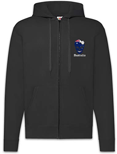 Sweat à capuche pour homme zippé confortable pour éviter le froid lors des entraînements