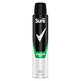 Sure Men Quantum Dry Deodorant Body Spray Antiperspirant with a citrus, spicy & woody fragrance & MotionSense technology for 48 hour protection against sweat and odour 200 ml, Pack of 6 - Image 2