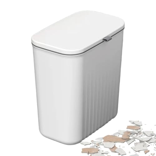 Cubo de basura pequeño de 5l para colgar en encimera lavabo y hogar