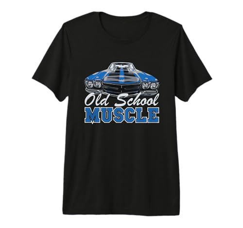 Old School Muscle: Vintage Muscle Car Classic Car T-Shirt